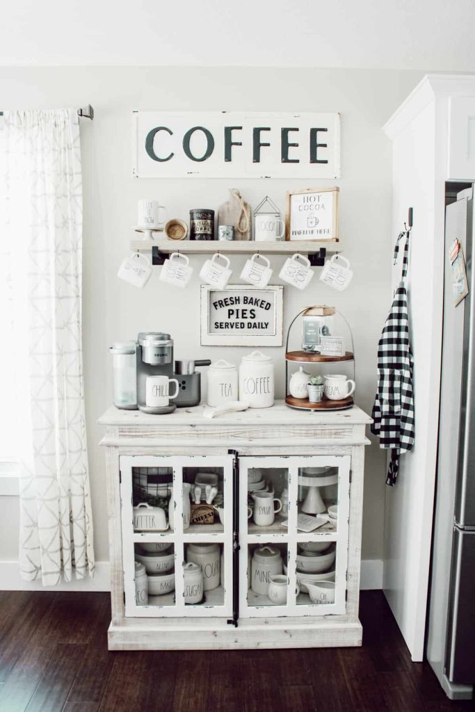 coffee bar ideas DIY