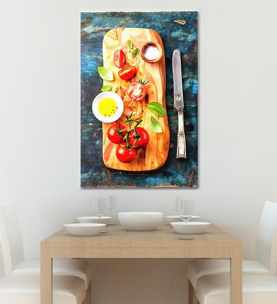 Portrait for kitchen wall art