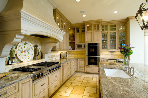 Tuscan style cabinetry