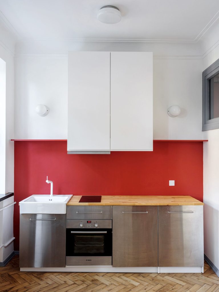 Convert Kitchen Cabinet into Bathroom Cabinets