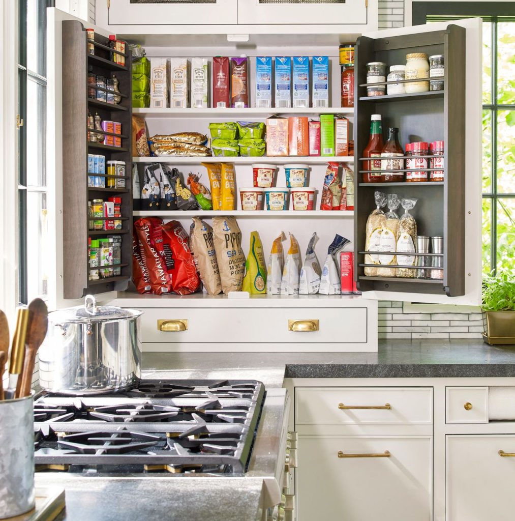 Organized pantry