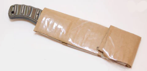 Right way to dispose off the knife