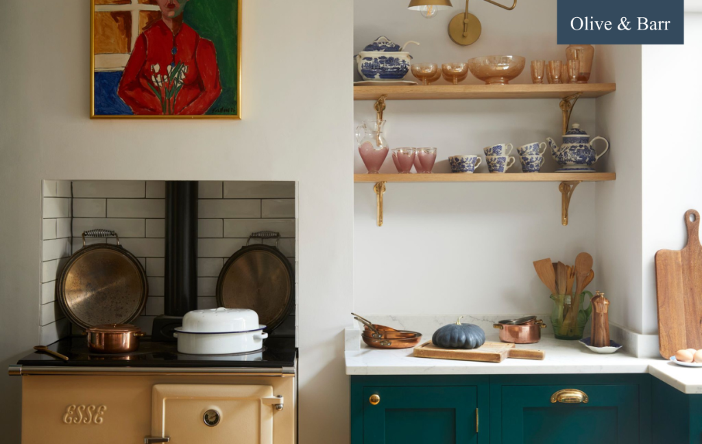 kitchenware on display